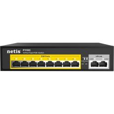 Коммутатор Netis P110C 10x100 Мбит/сек, неуправляемый