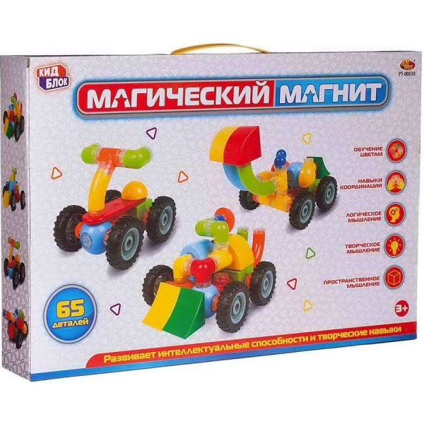 Конструктор ABTOYS PT-00830 65 деталей